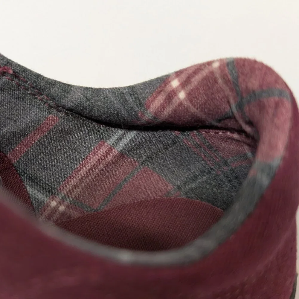 Converse 561739F Women's Madison Ox Low Top Sneaker in Dark Burgundy - Picture 8 of 16